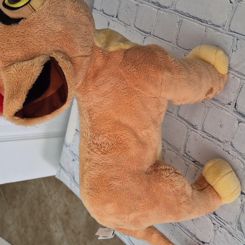 Disney Lion King Talking Plush Toy + 2 Tapes - Picture 6 of 9